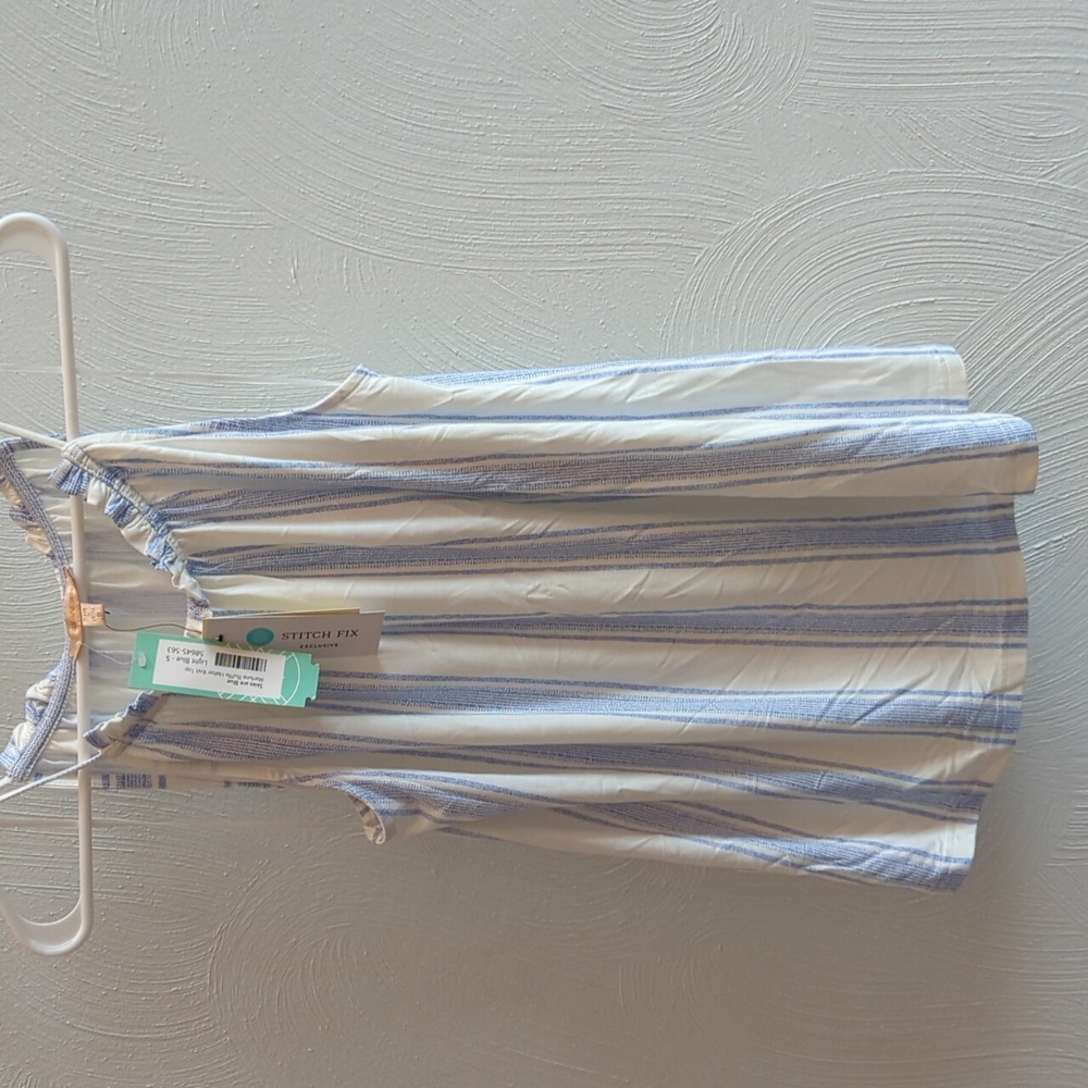 Skies Are Blue Ruffle Halter